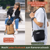 Die Aufbewahrungstasche für Kameras kann man in jeden Rucksack packen und somit zum Kamerarucksack machen. Auch kann der Kamerabeutel in eine Tragetasche zum Umhängen verwandelt werden | C-Rope Kamerazubehör