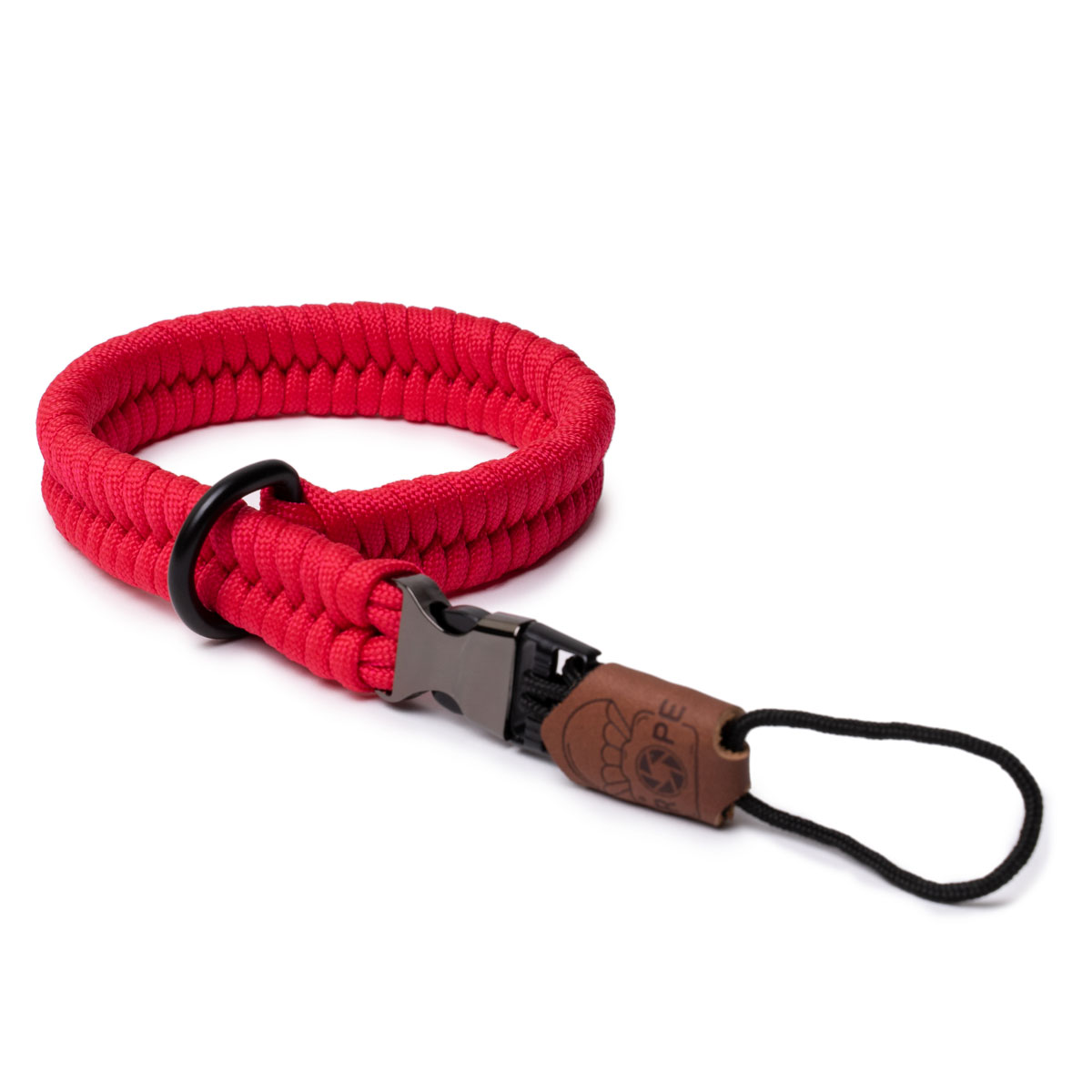 Neue Paracord Hand Schlaufe, Handschlaufe, bright red Blue, Schnellverschluss