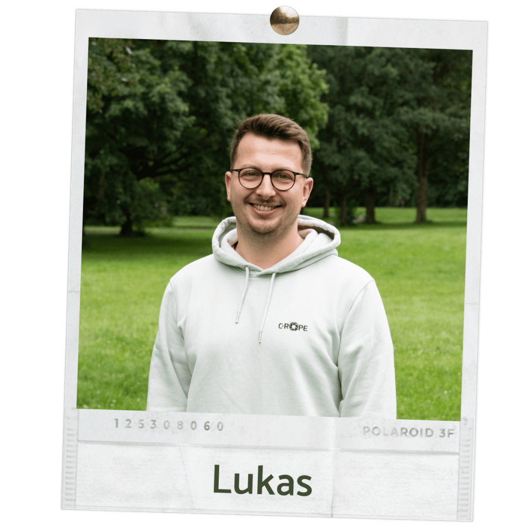 Lukas kümmert sich um die Kommunikation und das Marketing | C-Rope Kamerazubehör