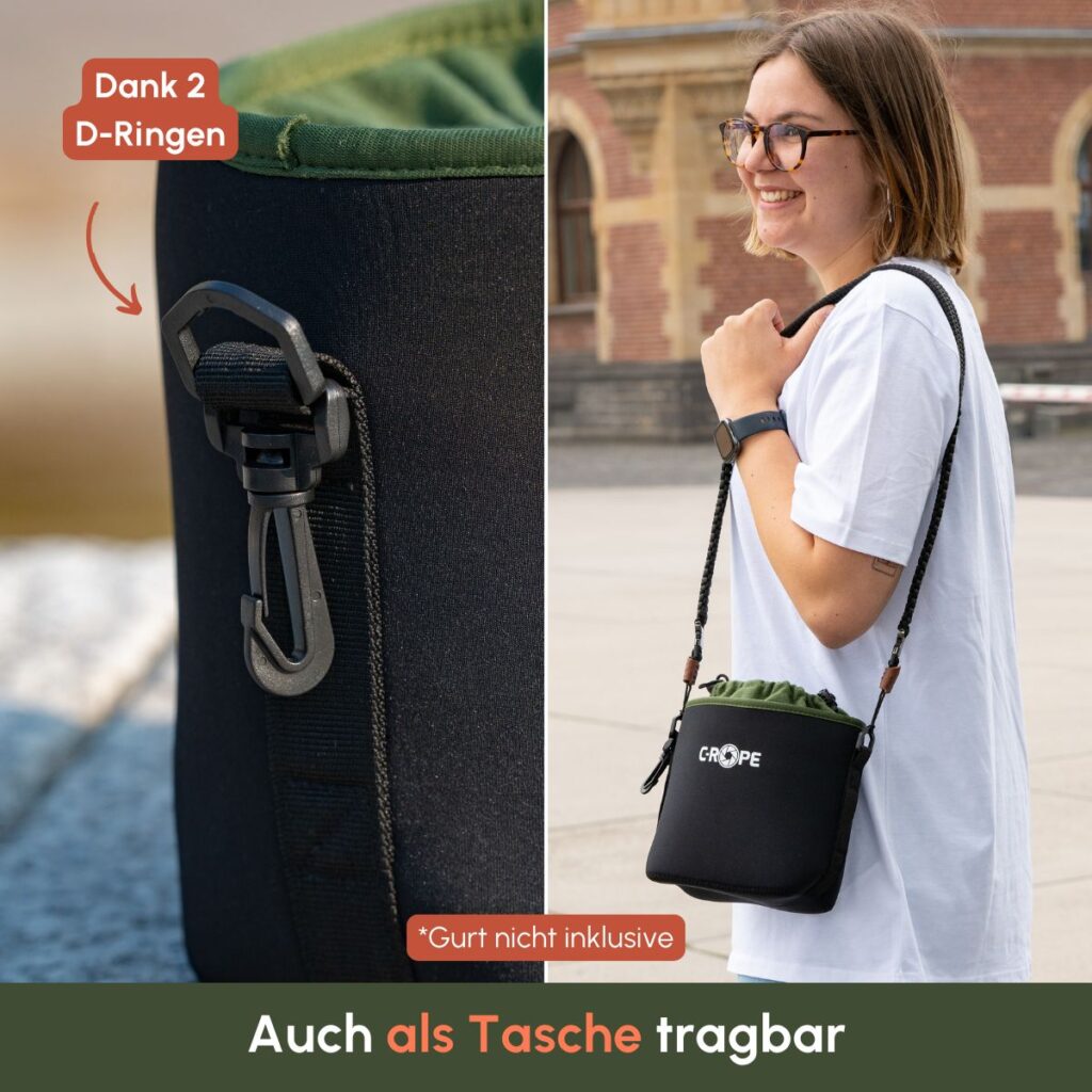 Neopren Kameratasche M - Schutztasche Für Objektive & Kamera
