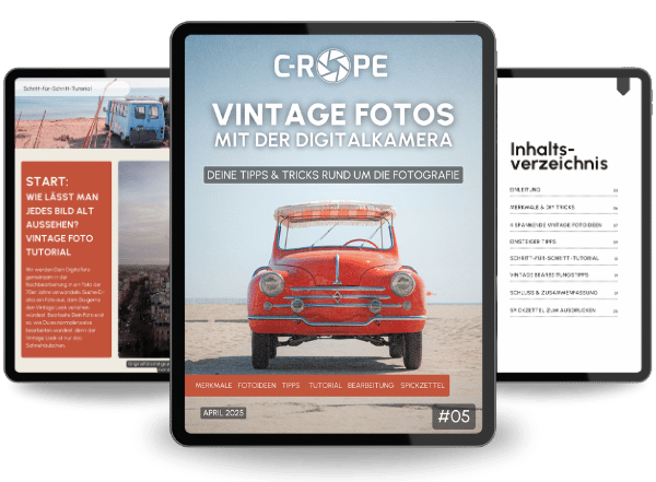 Mit Körnung erreichst du einen Retro Stil in deinem Vintage Foto | C-Rope Kamerazubehör