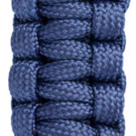 Paracord-Farbmuster Navy Blue für C-Rope Claw und Traveler; dunkles Blau, fein gewebtes Seil, ideal als Kameragurt/Handschlaufe.