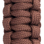 Paracord-Swatch Dark Coffee für Claw Handschlaufe und Traveler Kameragurt; tiefes Braun, edle Seilstruktur, langlebig und griffig.