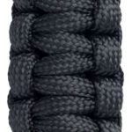 Farb-Swatch Silent Black der C-Rope Claw Kameraschlaufe aus Paracord; Handgelenkschlaufe/Trageschlaufe mit Schnellverschluss für DSLR und Systemkamera von Sony, Canon, Nikon.